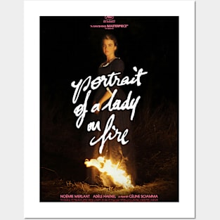 Potrait of a Lady on Fire | Movie Poster | Lesbian Movie | Noémie Merlant and Adèle Haenel Posters and Art